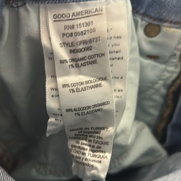 Good American Blue Flare Jeans - Picture 6 of 10